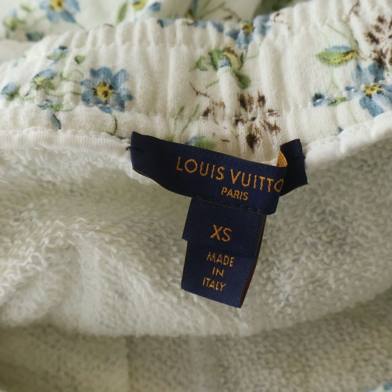 Louis Vuitton Remix Floral Print Bermuda Shorts White