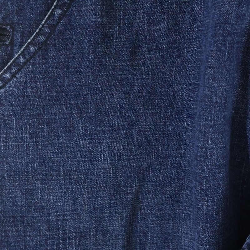 Chrome Hearts Overall Cross Ball Button Denim Overalls Flat