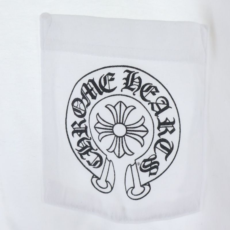 Chrome Hearts Flrl Crs Horseshoe L S Back Horse Shoe Los Angeles Limited Sleeve