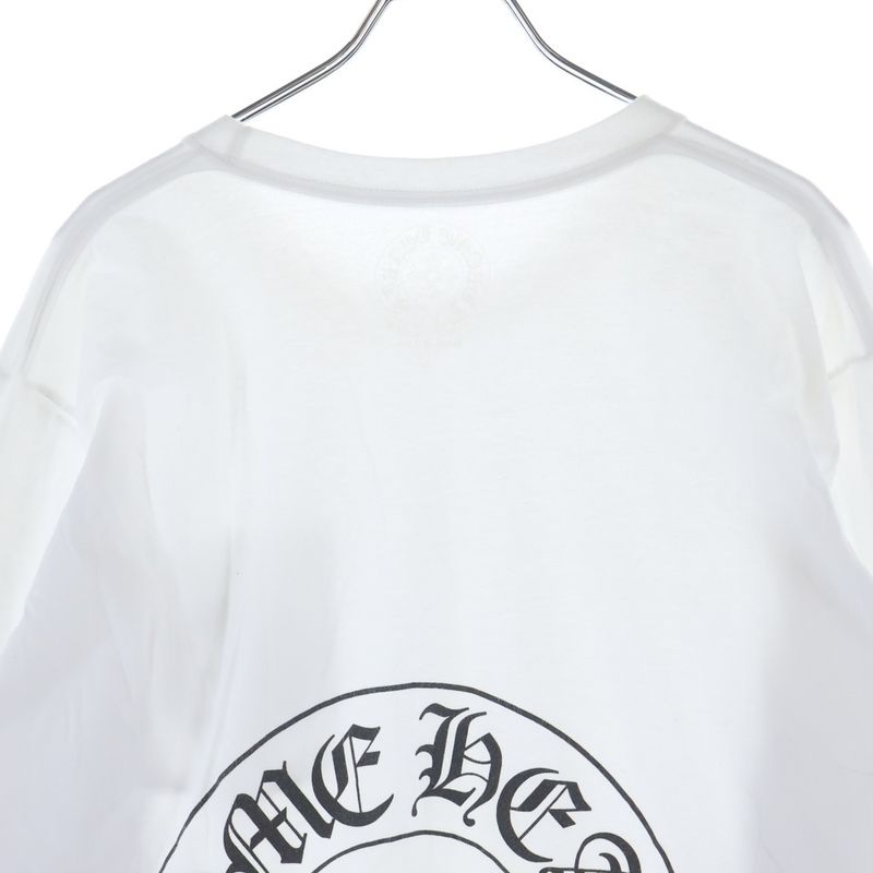 Chrome Hearts Flrl Crs Horseshoe L S Back Horse Shoe Los Angeles Limited Sleeve