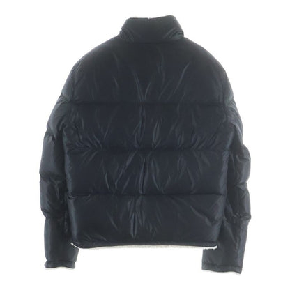 Saint Laurent Paris Faux Shearling Mouton Down Puffer Jacket Black