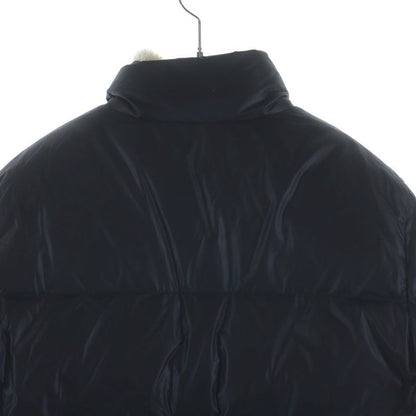 Saint Laurent Paris Faux Shearling Mouton Down Puffer Jacket Black