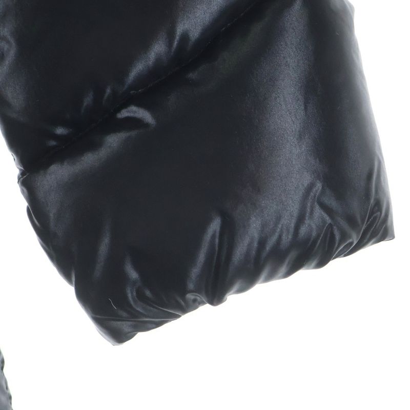 Moncler Fulmarus Fur Down Coat Black