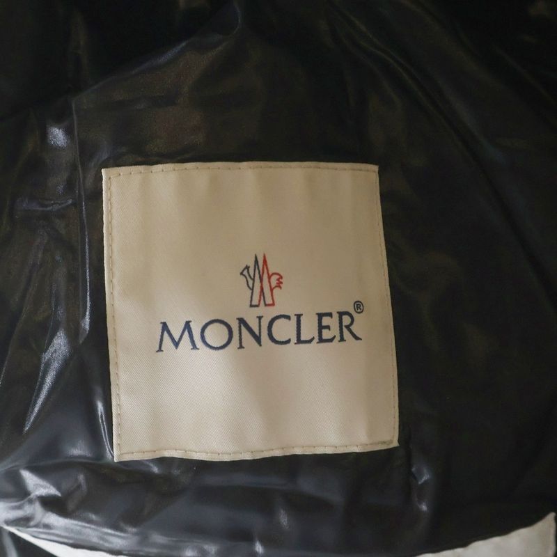 Moncler Fulmarus Fur Down Coat Black