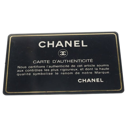Chanel CC Logo Gabriel Backpack 2-Way Shoulder Bag Chain Blue Navy Leather