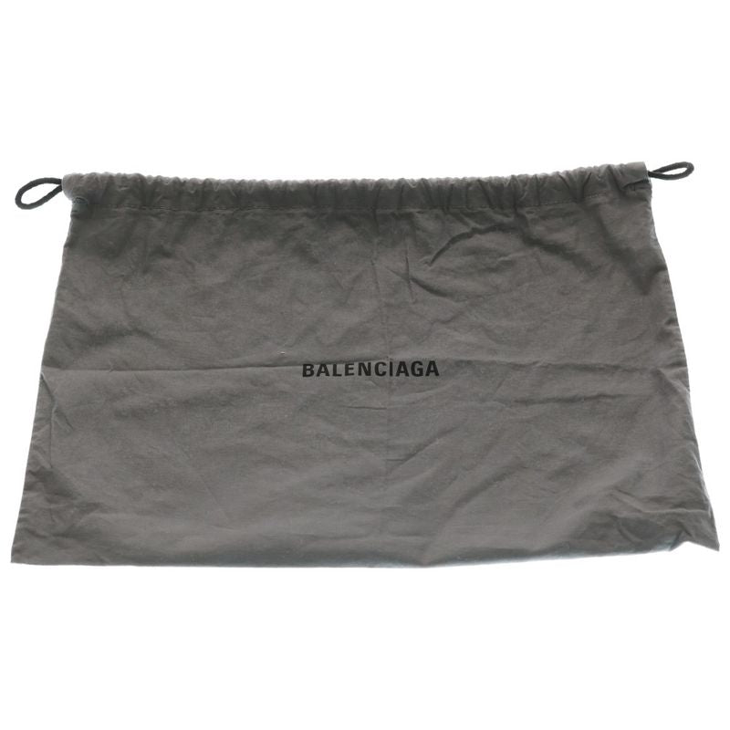 Balenciaga Signature Camera Bag Mini Black Leather Silver