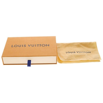 Louis Vuitton Barrette LV Pretty Bow Hair Clip Ribbon Brown Gold