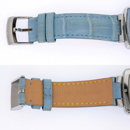 Louis Vuitton Tambour Speedy Blue Quartz Watch Handbag