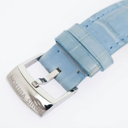Louis Vuitton Tambour Speedy Blue Quartz Watch Handbag