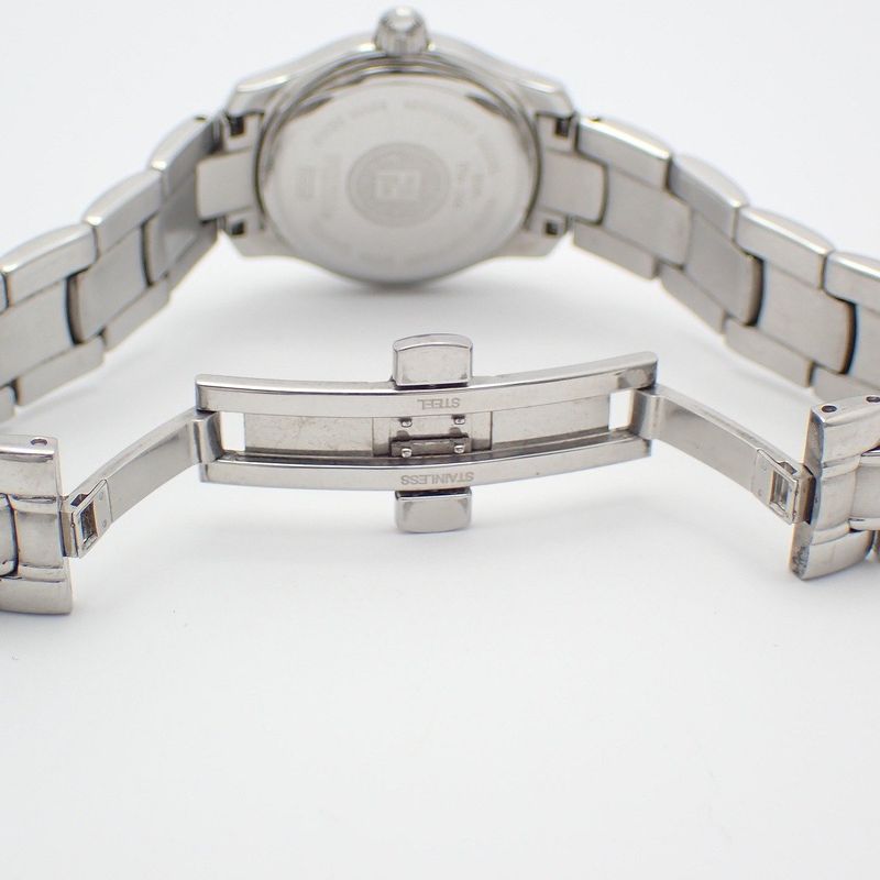 Fendi Quartz Watch Black Dial SS