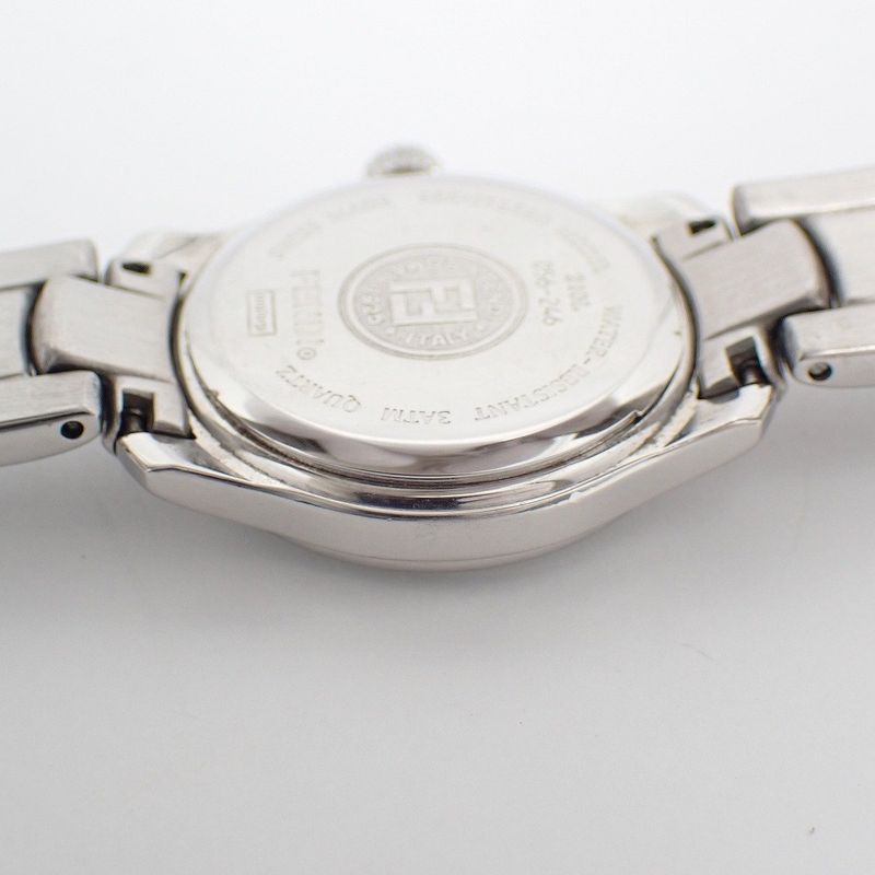 Fendi Quartz Watch Black Dial SS
