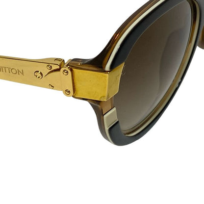 Louis Vuitton Sunglasses Petit Speech Cat Eye Brown Eyewear