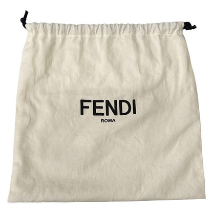 Fendi Shoulder Bag Pack Yellow Light Blue Leather