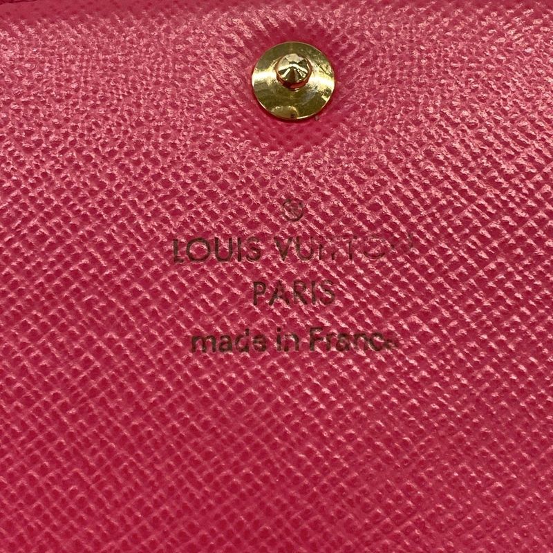 Louis Vuitton Wallet Blooming Flower Collection Portefeuille Emily Fuchsia