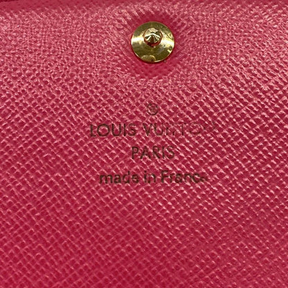 Louis Vuitton Wallet Blooming Flower Collection Portefeuille Emily Fuchsia