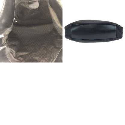 Gucci Black Silver Nylon Leather 001 Shoulder Bag