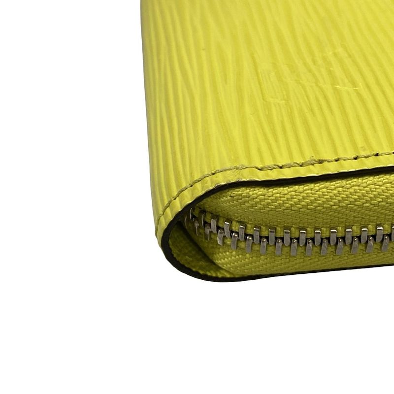 Louis Vuitton Wallet Epi Zippy Joanne Cedra Leather Cowhide