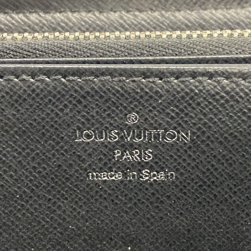 Louis Vuitton Wallet Monogram Jacquard Denim Zippy Gray