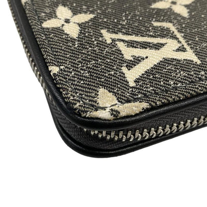 Louis Vuitton Wallet Monogram Jacquard Denim Zippy Gray