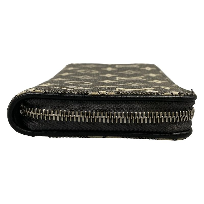 Louis Vuitton Wallet Monogram Jacquard Denim Zippy Gray