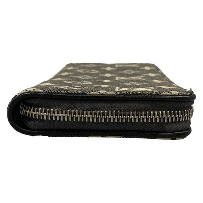 Louis Vuitton Wallet Monogram Jacquard Denim Zippy Gray