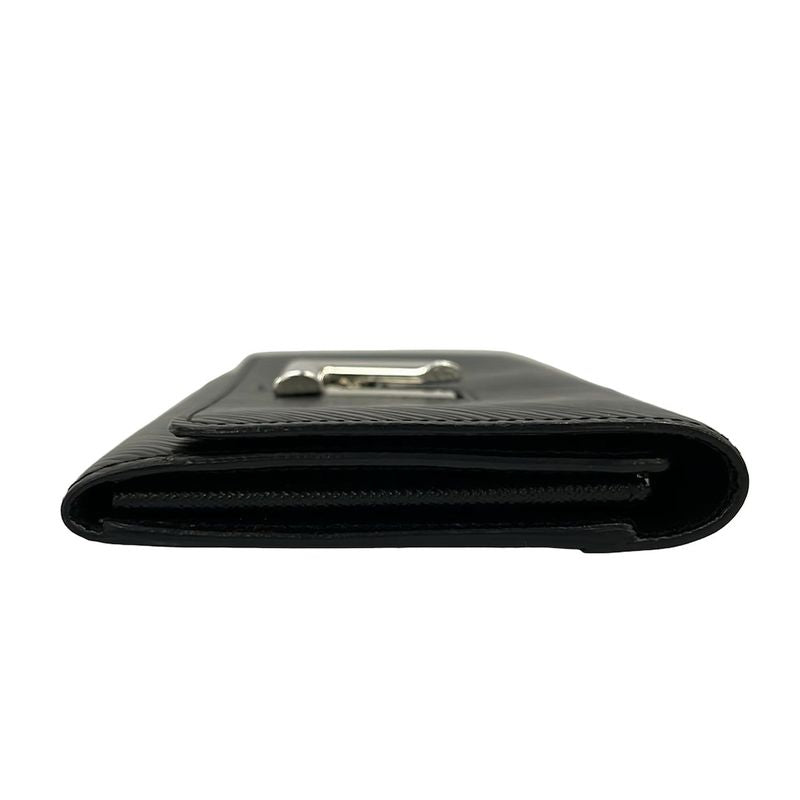 Louis Vuitton Wallet Twist Portefeuille Noir Black Leather Cowhide
