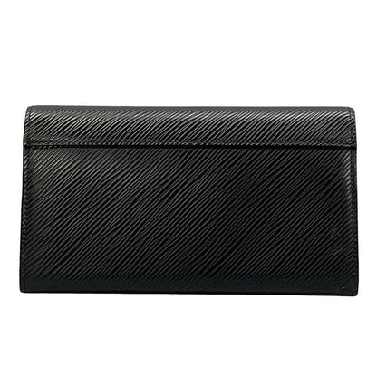 Louis Vuitton Wallet Twist Portefeuille Noir Black Leather Cowhide