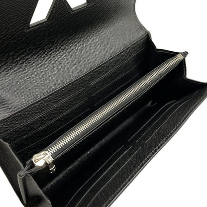 Louis Vuitton Wallet Twist Portefeuille Noir Black Leather Cowhide