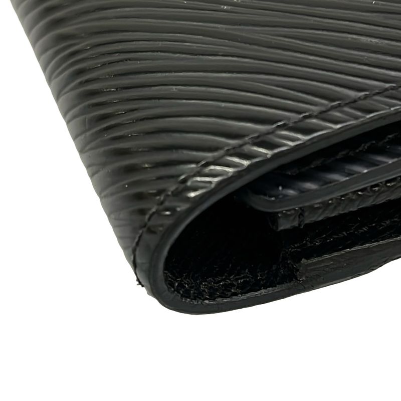 Louis Vuitton Wallet Twist Portefeuille Noir Black Leather Cowhide