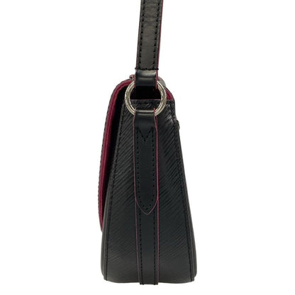 Louis Vuitton Shoulder Bag Epi Sangle Noir Black Leather