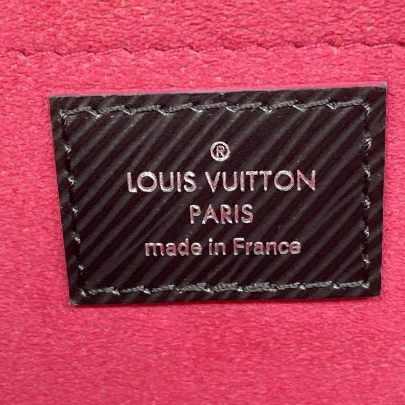 Louis Vuitton Shoulder Bag Epi Sangle Noir Black Leather