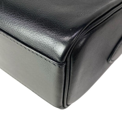 Hermes Shoulder Bag Kelly Messenger PM Black Silver