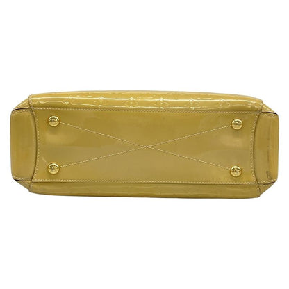 Louis Vuitton Handbag Monogram Vernis Montaigne BB Dune Leather