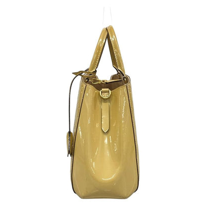 Louis Vuitton Handbag Monogram Vernis Montaigne BB Dune Leather