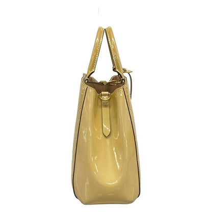 Louis Vuitton Handbag Monogram Vernis Montaigne BB Dune Leather