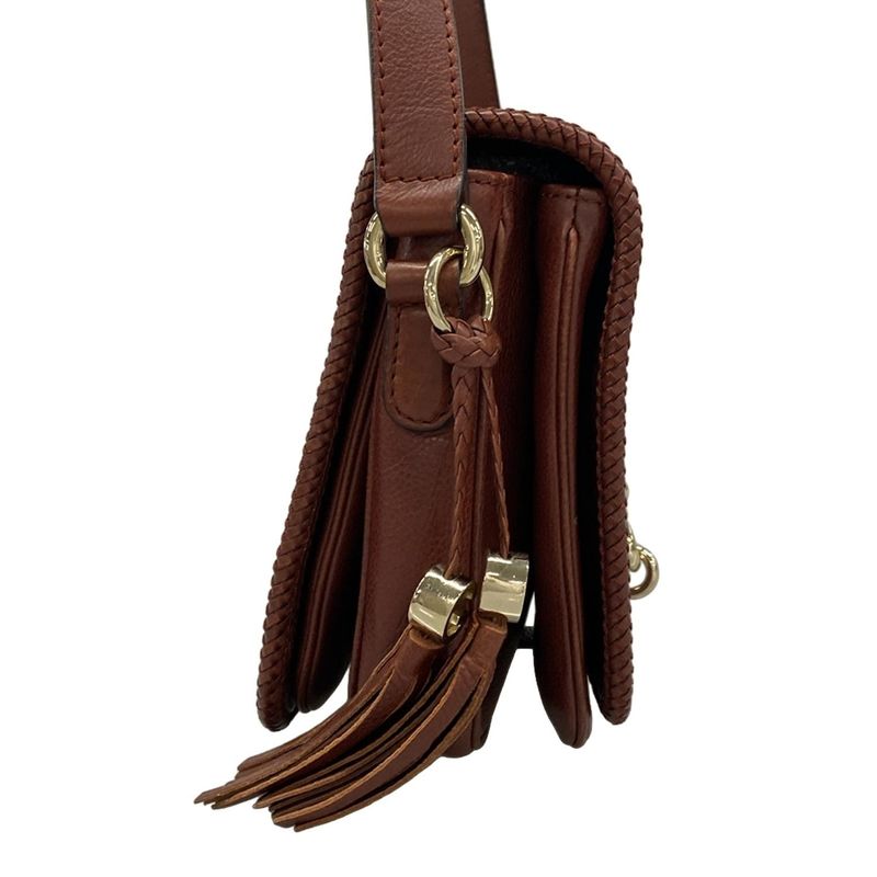 Gucci Shoulder Bag Marrakech Bordeaux Leather