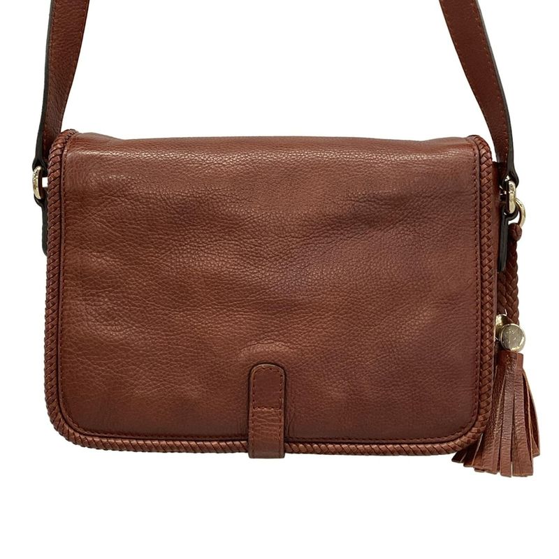 Gucci Shoulder Bag Marrakech Bordeaux Leather