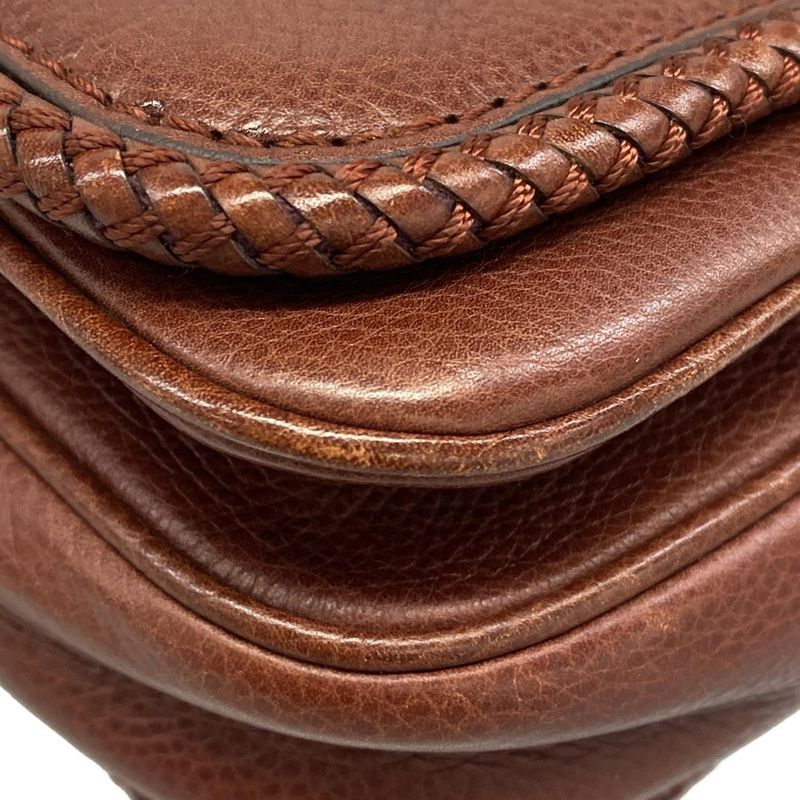 Gucci Shoulder Bag Marrakech Bordeaux Leather