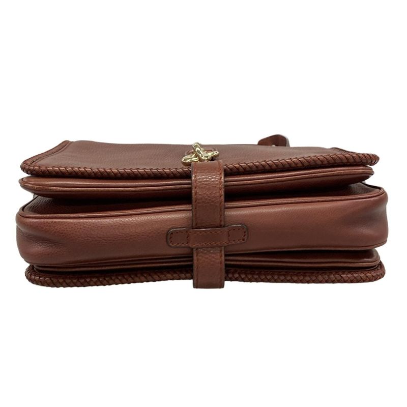 Gucci Shoulder Bag Marrakech Bordeaux Leather