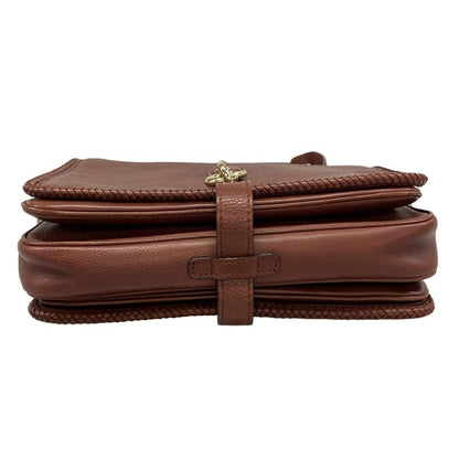 Gucci Shoulder Bag Marrakech Bordeaux Leather