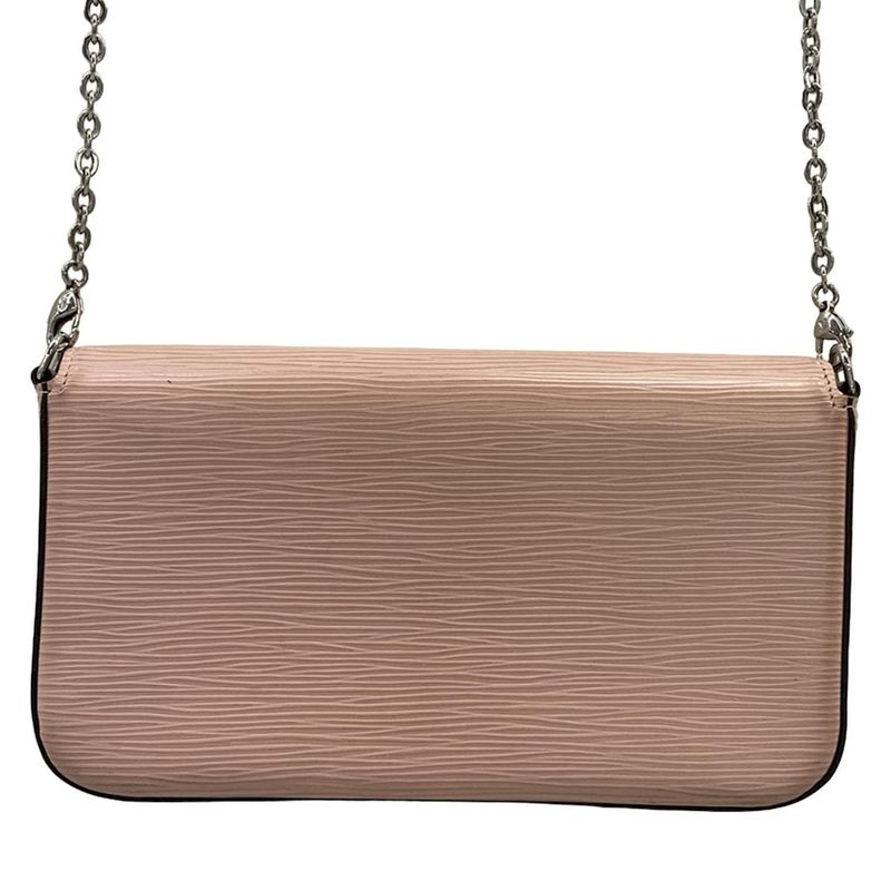 Louis Vuitton Wallet Epi Pochette Felicie Rosevalerine Leather Cowhide