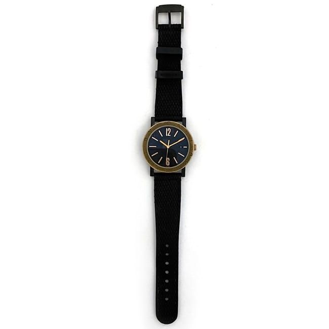 Bvlgari Watch Solotempo Black Gold