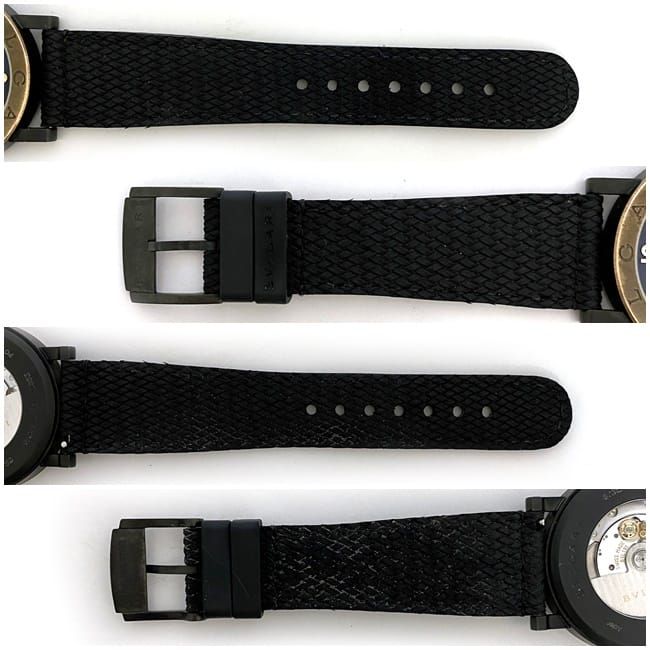 Bvlgari Watch Solotempo Black Gold