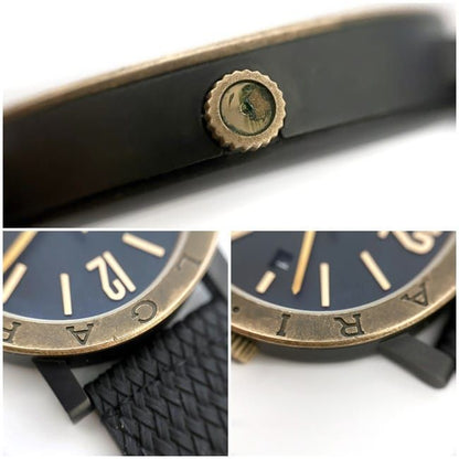 Bvlgari Watch Solotempo Black Gold