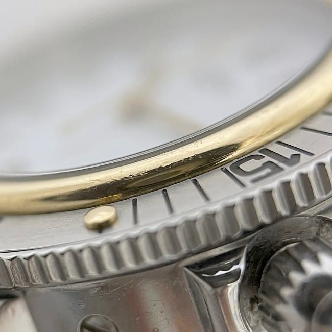 Hermes Watches Clipper Diver White Silver Gold Watch