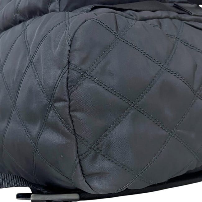 Prada Backpack Black Nero Quilted