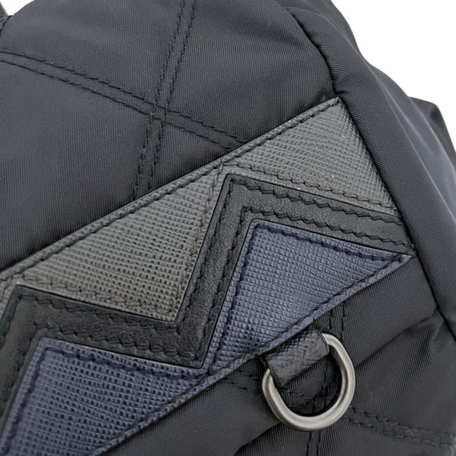 Prada Backpack Black Nero Quilted