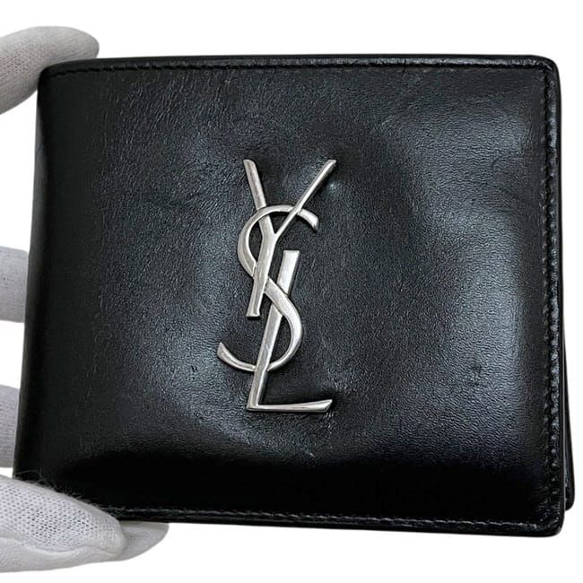 Saint Laurent Bifold Wallet Black