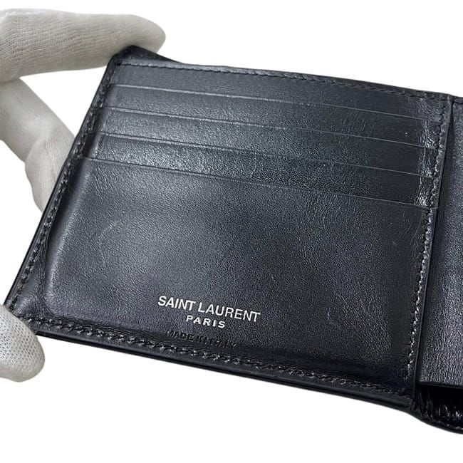 Saint Laurent Bifold Wallet Black