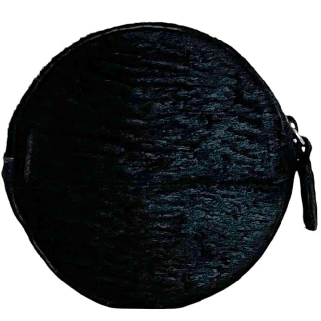 Prada Pouch Black Nero Case Calf Hair Leather 78